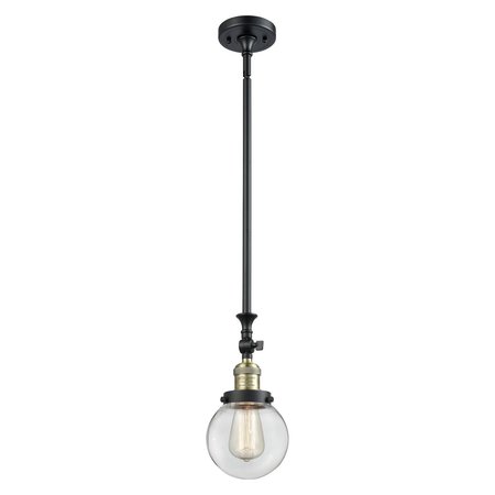 INNOVATIONS LIGHTING One Light Mini Pendant 206-BAB-G202-6